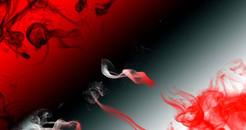 4K Black & Red Smoke Wallpaper