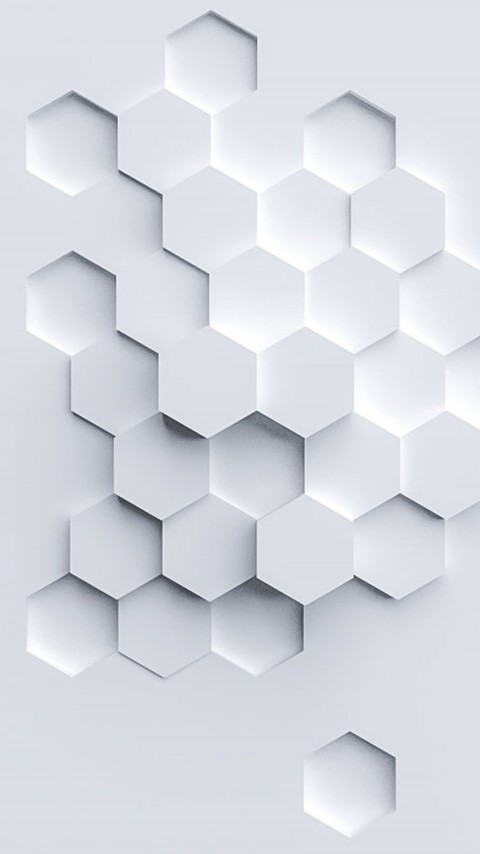 4k Mobile Graphic Hexagon Honeycomb Wallpaper