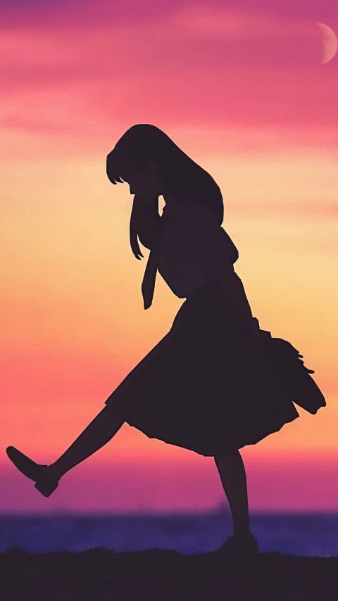 4k Mobile Those After Walks Girl Wallpaper
