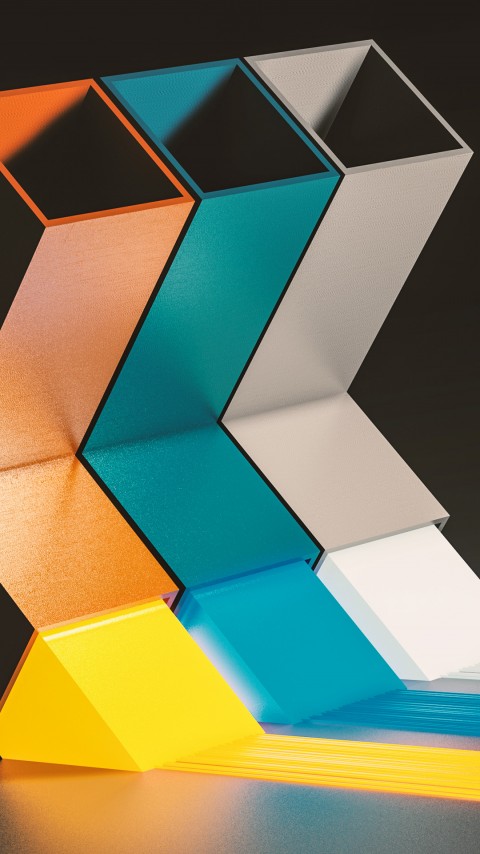 4k Mobile Towel of  Colors Wallpaper