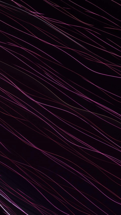 4k Purple Hair Strands Phone Wallpaper
