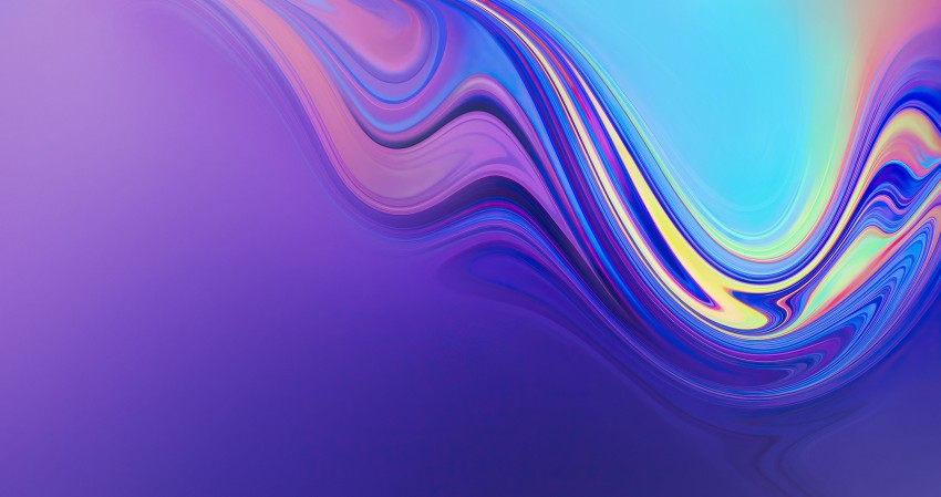 4K Purple Peri Crystal Flow Wallpaper