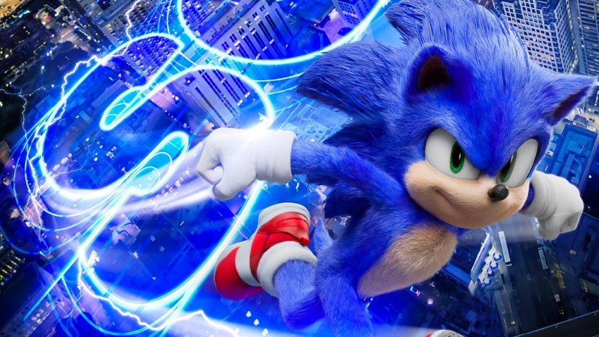8K Sonic Hedgehog Picture Wallpaper Background