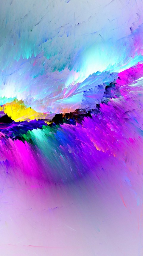 Abstract Painting Art Wallpaper Phone