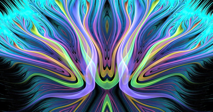 Artistic Horn Pattern HD Wallpaper Background