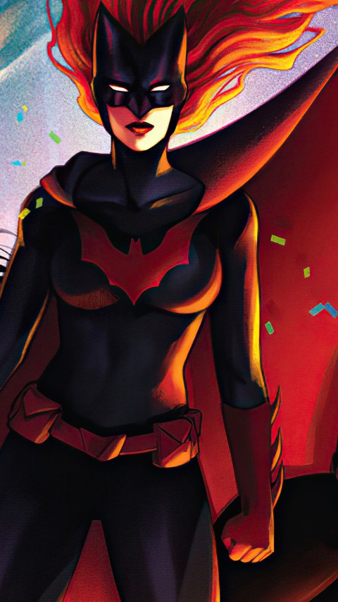 Batwoman DC Pride Phone Wallpaper