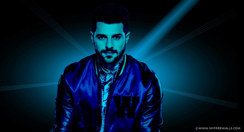 Blue DJ Alok HD Wallpaper Background