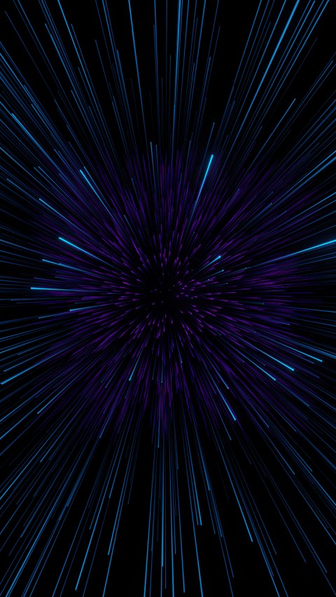 Blue Star Burst Wallpaper For Mobile