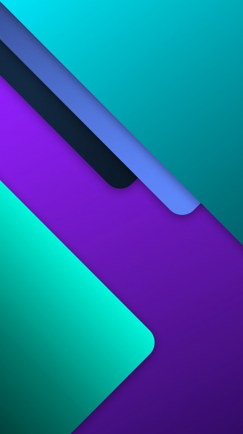 Cool teal Paper Wallpaper For Phone
