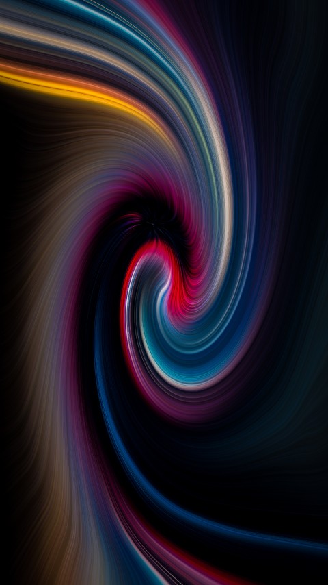 Dark Spiral Portal 4k Mobile Wallpaper