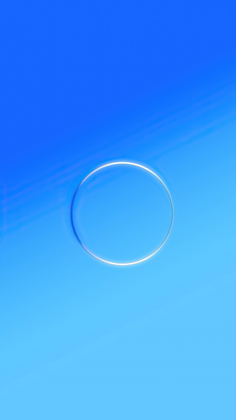 Download Blue Sky Orb Wallpaper For Mobile