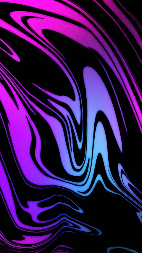Download Digital Crystal Flow 4K Wallpaper Mobile