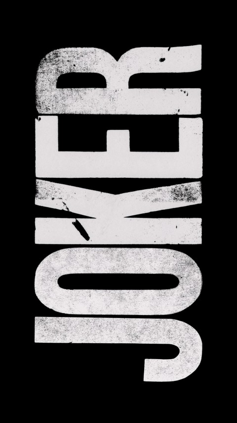 Download Joker Word Text Wallpaper For Mobile