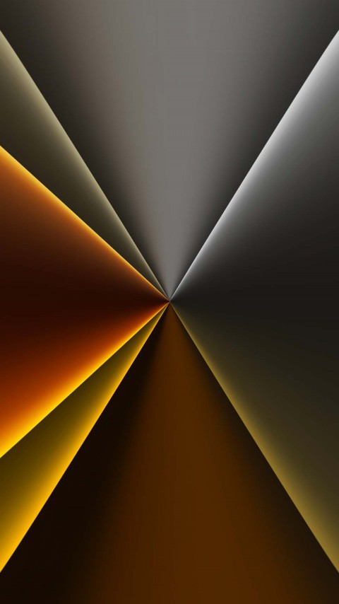 Download Metallic Gold Light Rays 4K Wallpaper Mobile