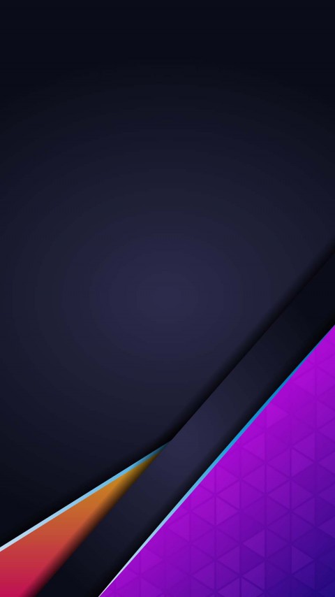 Download Mono Violet Poly Corner Wallpaper For Mobile
