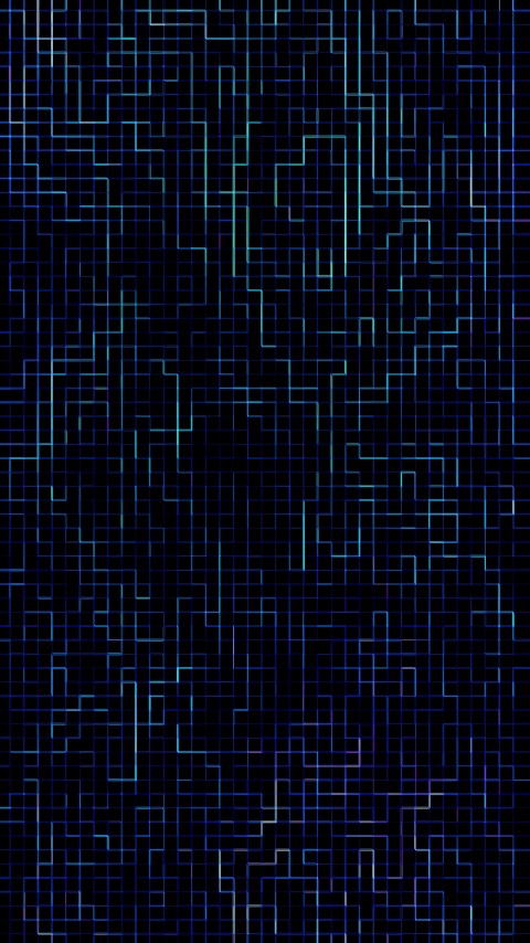 Free Matrix Code Blue Wallpaper For Mobile