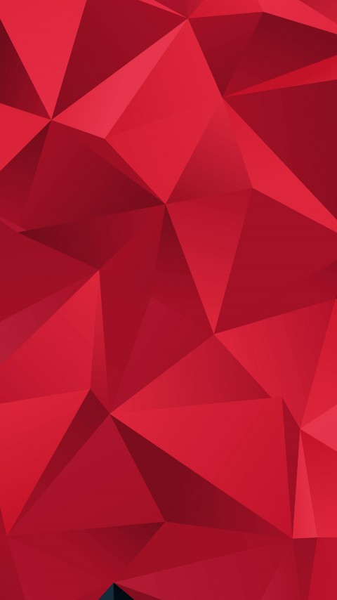 Free Polygon Red 4K Wallpaper Mobile