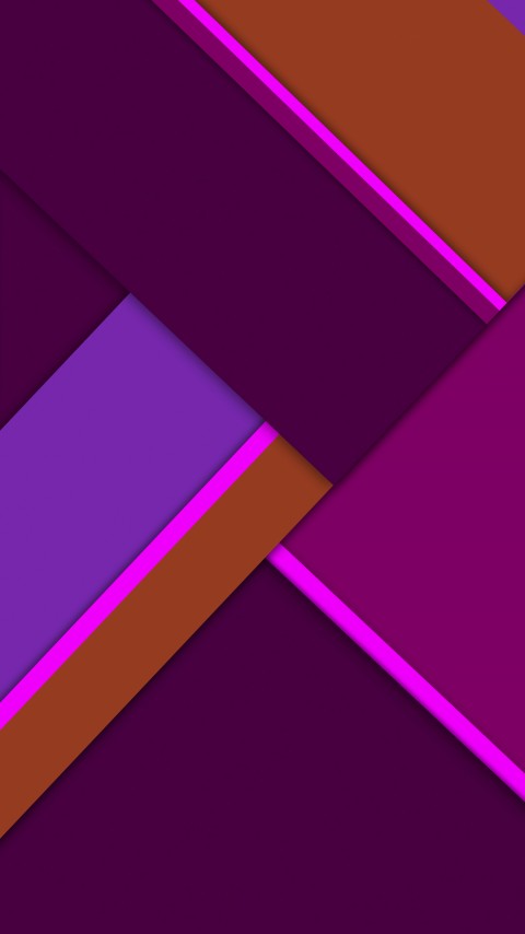 Free Purple Peri Geometry Wallpaper For Mobile