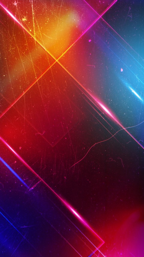 Galaxy Ribbon Radical Wallpaper Mobile