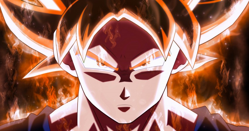 Goku Dragon Ball Super Saiyan 4K Wallpaper