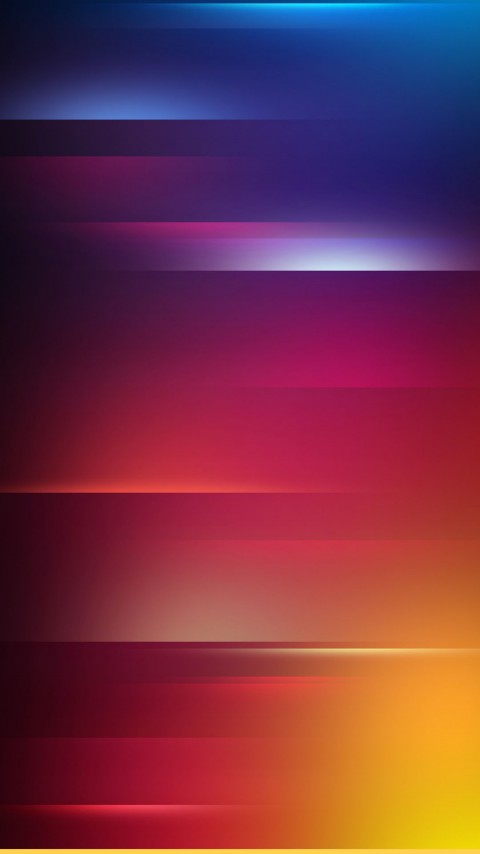 Gradient Fire Red Blue Wallpaper For Mobile