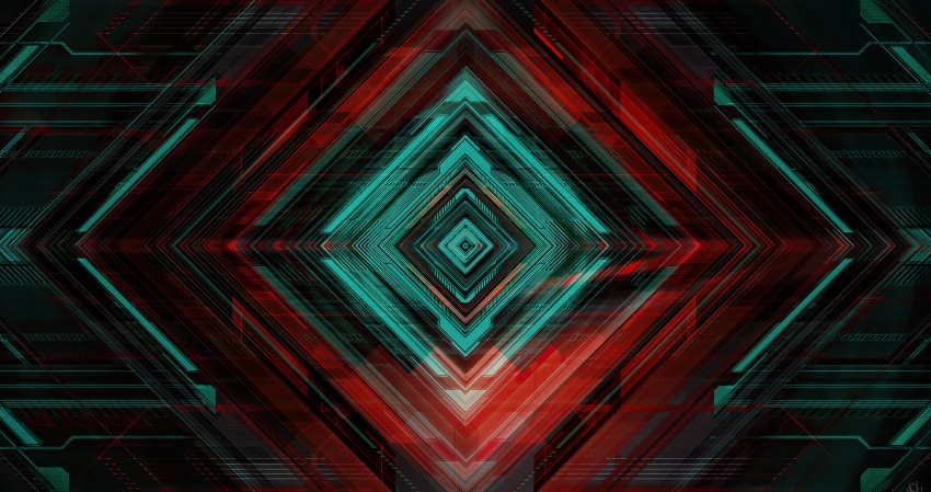Green Diamond Orbs Picture Background