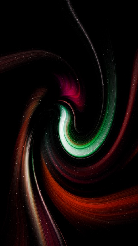 HD 3d Black Hole Mobile Wallpaper