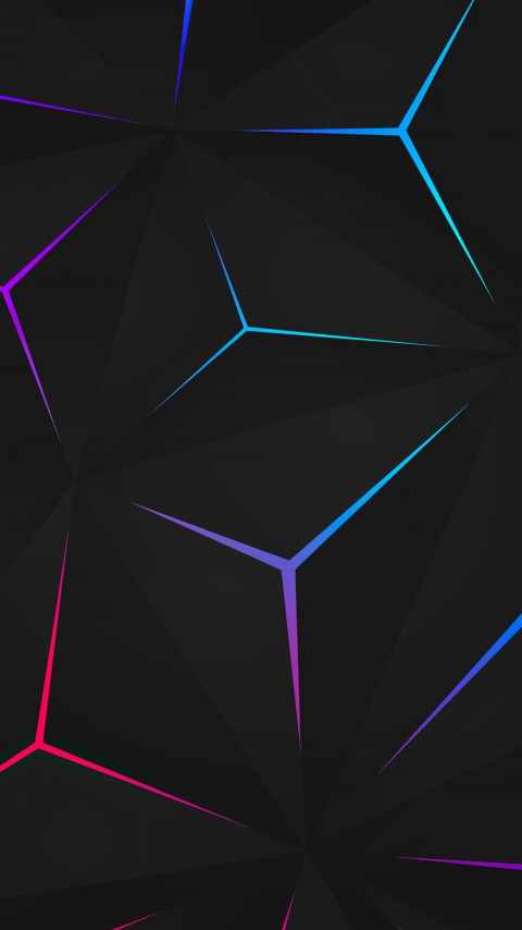 HD Dark Abstract Gaming Color Mobile Wallpaper
