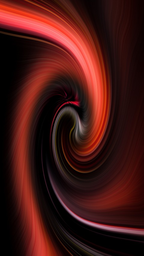 HD Dark Red Blockhole Phone Wallpaper