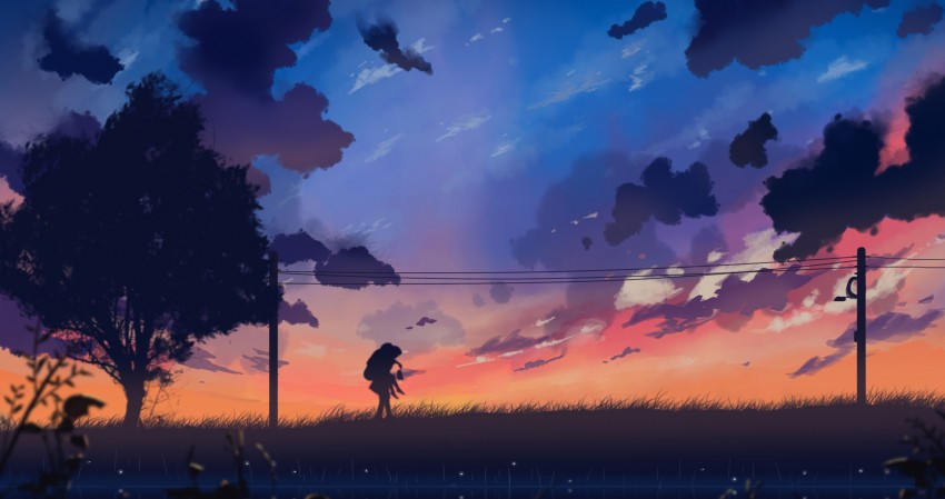HD Digital Lovers Art Wallpaper