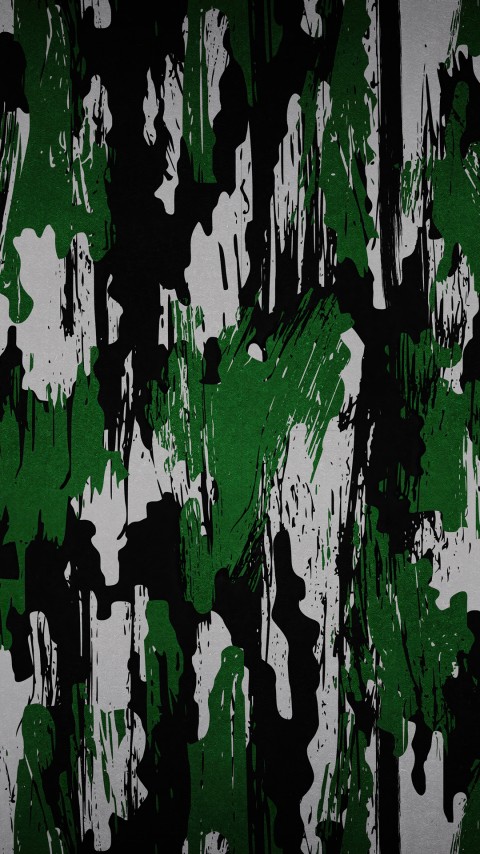 HD Green Army Paint Mobile Wallpaper