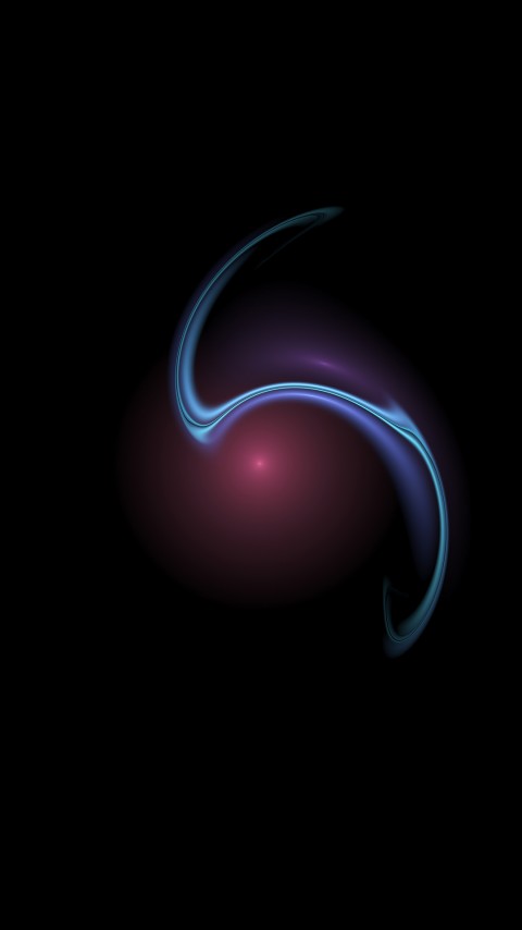 HD Orbital Sky Glow Phone Wallpaper