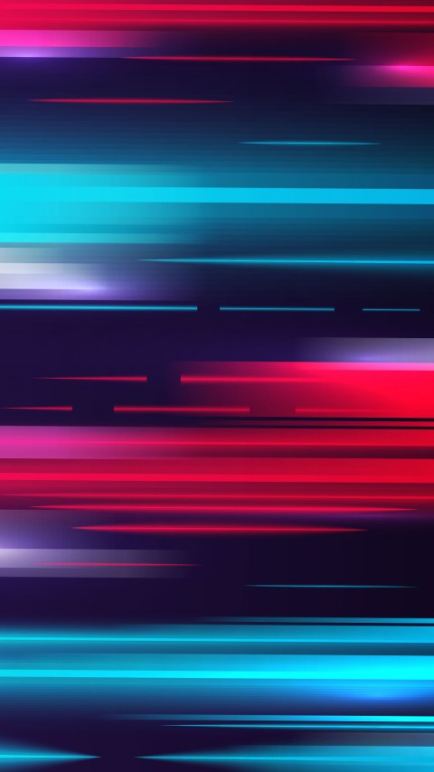 HD Vertical Colorful Lines Mobile Wallpaper