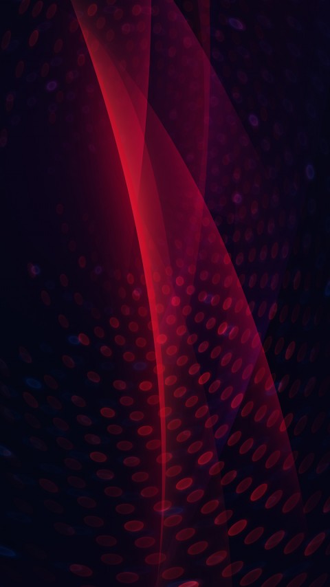Light Red Orbital Wallpaper For Mobile