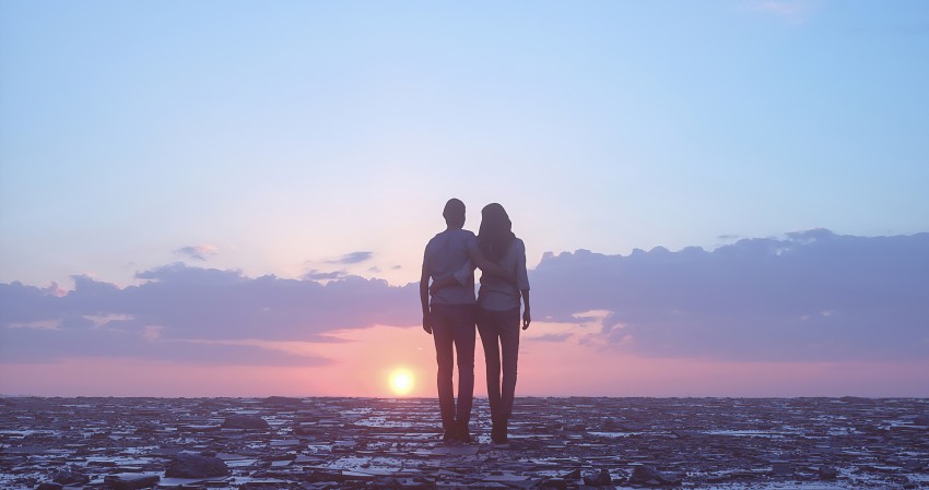 Lovers First Meeting HD Wallpaper