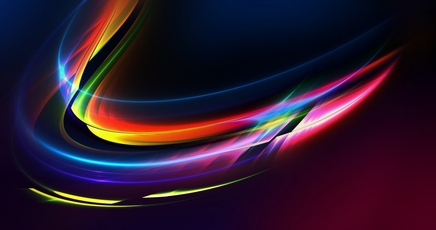 Mirror Motion Blur Lights HD Background