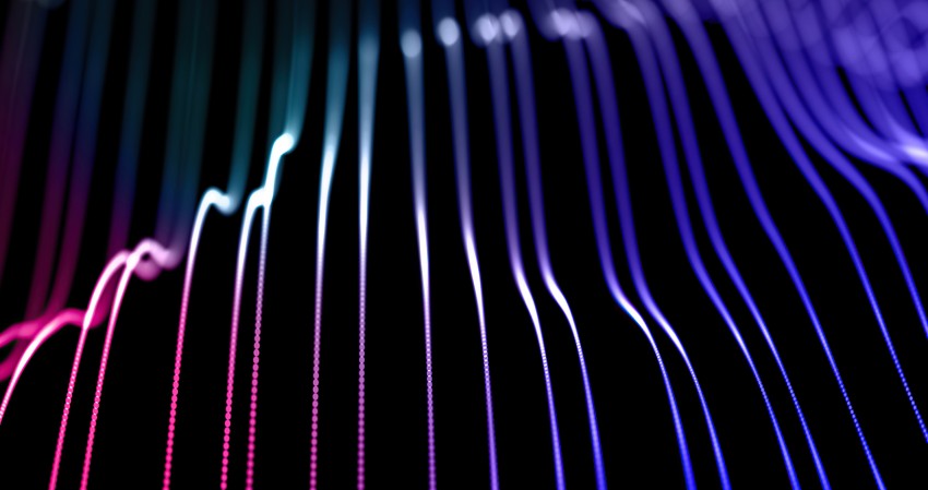 Mix Wavy Lines Picture Wallpaper