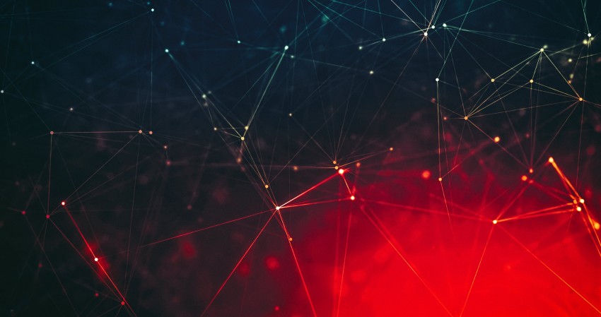 Neural Network Minimalism Abstract 4K Wallpaper