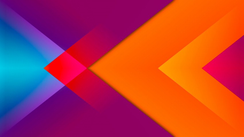 Orange Layer Pyramid HD Wallpaper Background