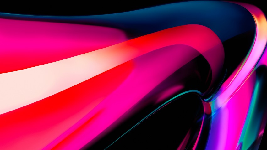 Pink Light Stream 5K Wallpaper Background