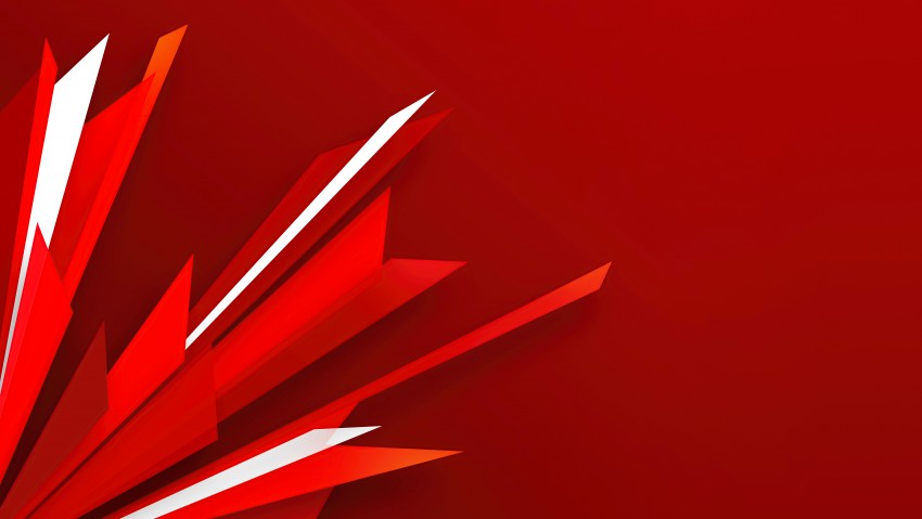 Red Abstract 5K Wallpaper