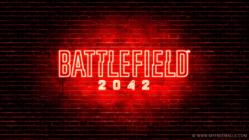 Red Battlefield 2042 8K Wallpaper