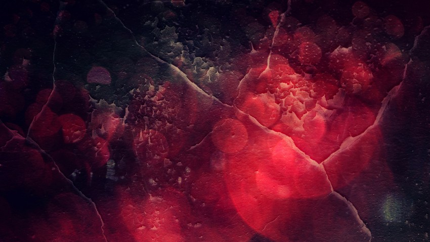 Red Digital Art Abstract 5K Wallpaper