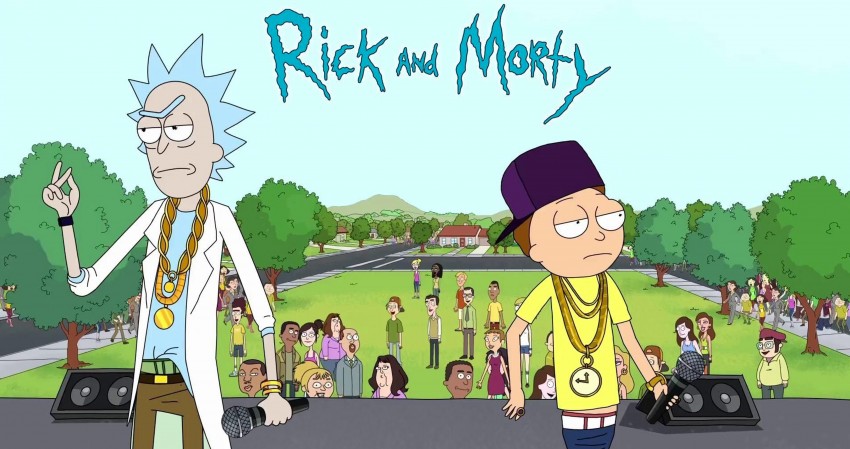 Rick And Morty 4K Wallpaper Background