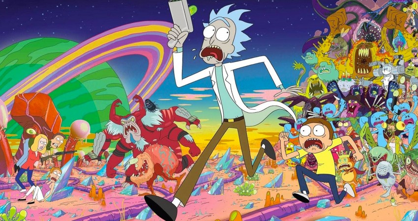 Rick And Morty Characters 4K Wallpaper