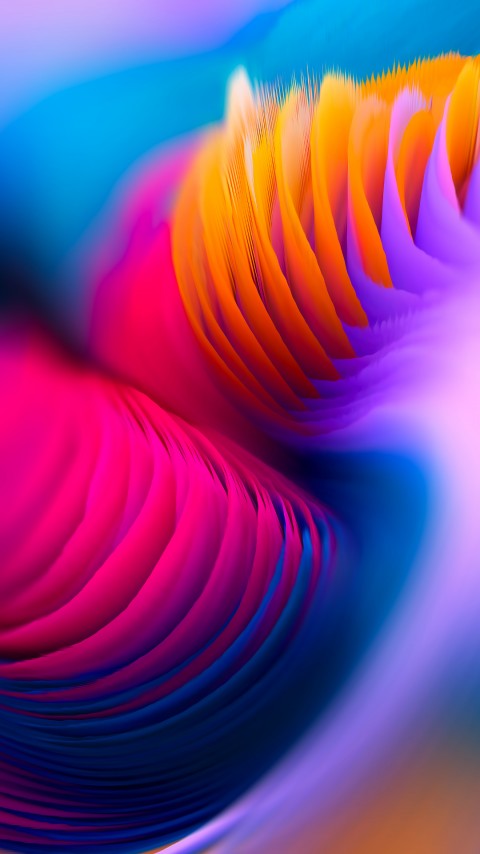 Spiral Blur Effect Wallpaper Mobile