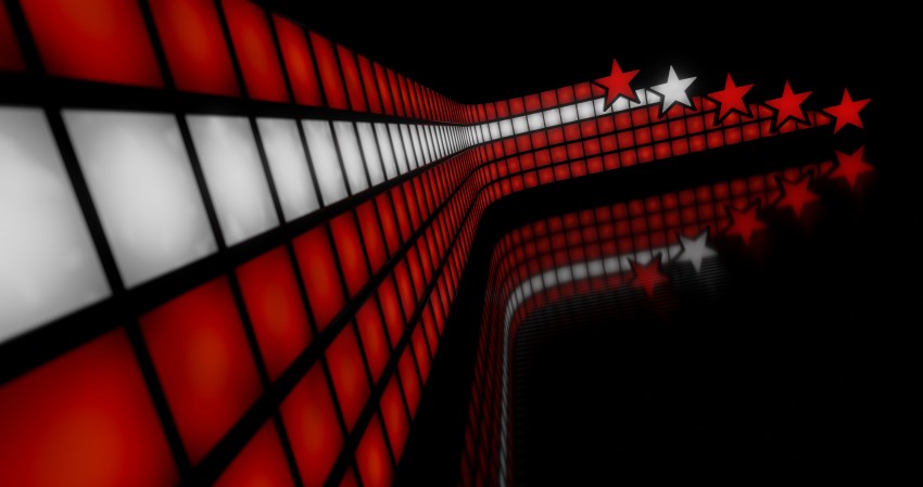 Star Disco Stage HD Background