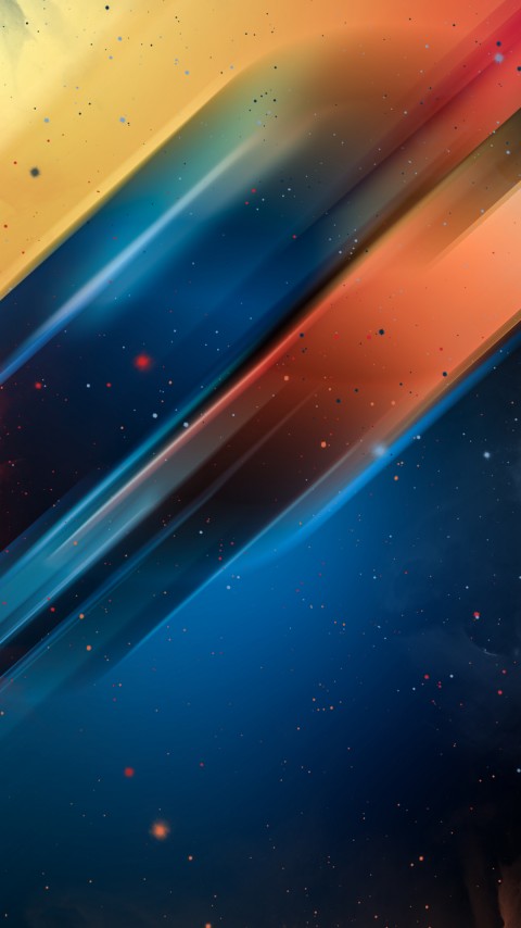 Teal Space Crystal 4k Phone Wallpaper