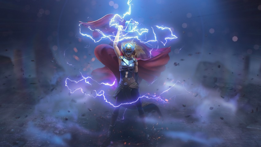 Thor Artwork 5K Background