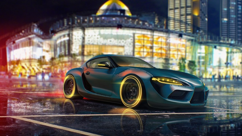 Toyota Supra 5K Wallpaper